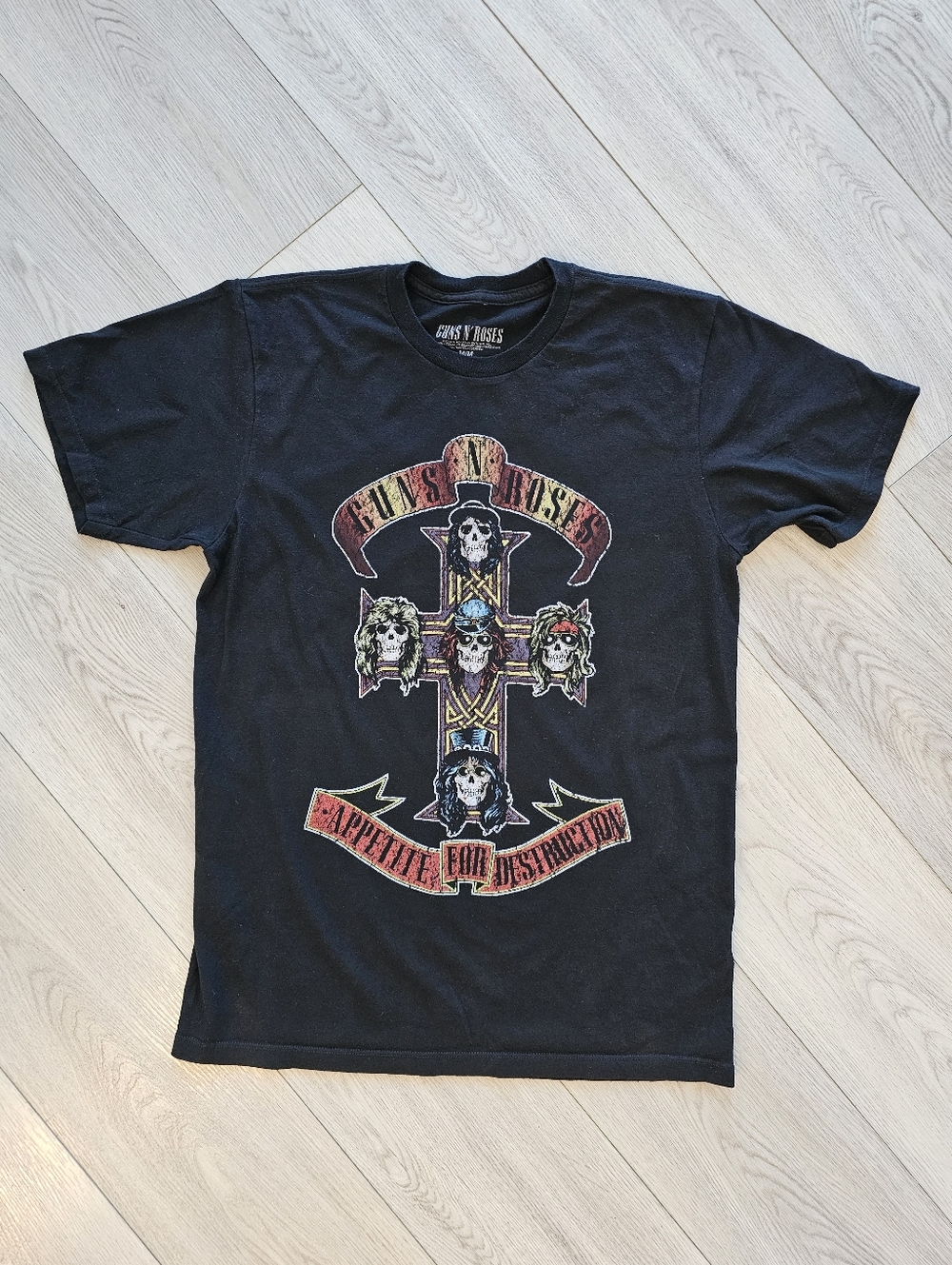2016 Guns n' Roses Appetite For Destruction Band Tee, Med